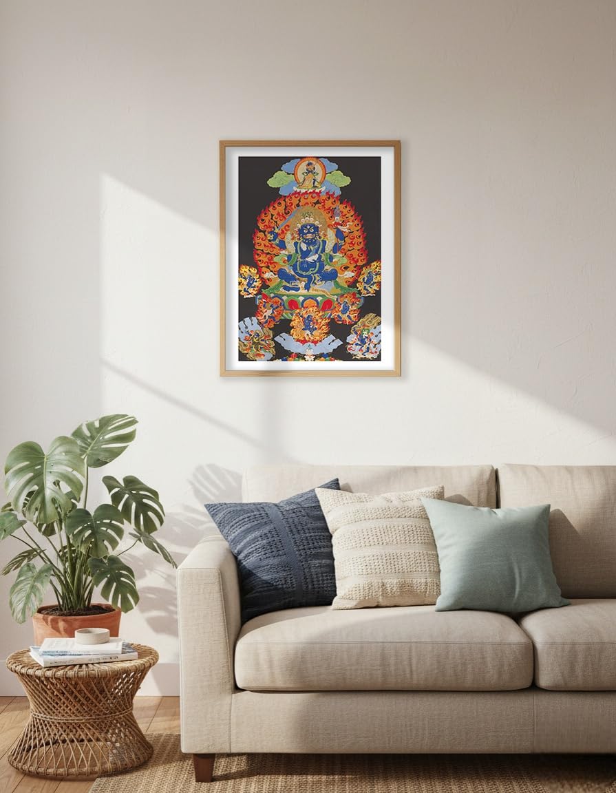 Amazon.com: The Four-Armed Mahakala - Buddhist Protector Deity